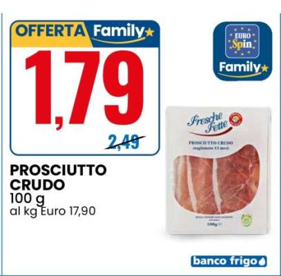 Prosciutto crudo
