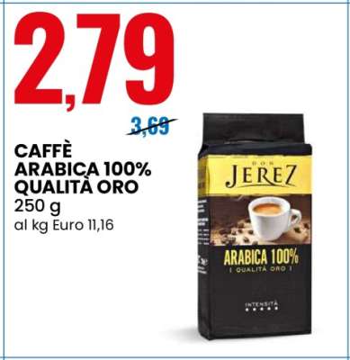 CAFFÈ ARABICA 100% QUALITÀ ORO