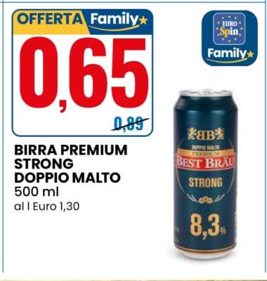 BIRRA PREMIUM STRONG DOPPIO MALTO