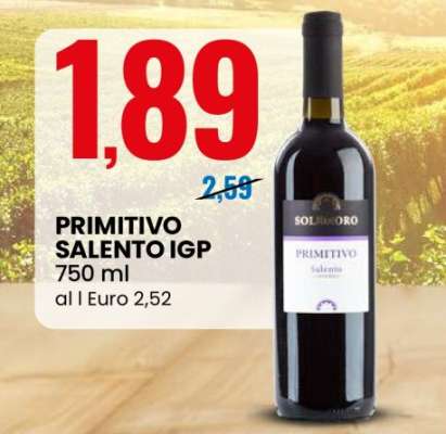 PRIMITIVO SALENTO IGP