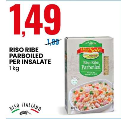 RISO RIBE PARBOILED PER INSALATE