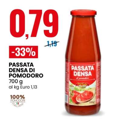 PASSATA DENSA DI POMODORO