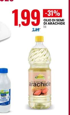 olio di semi di arachide