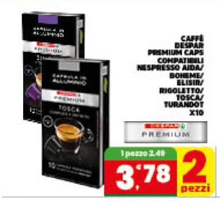 CAFFÈ DESPAR PREMIUM CAPS