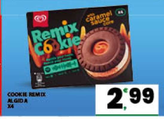 Cookie Remix Algida