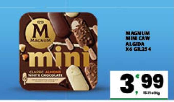 MAGNUM MINI CAW ALGIDA X 6 GR.254