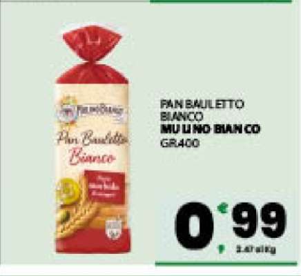 Pan Bauletto bianco