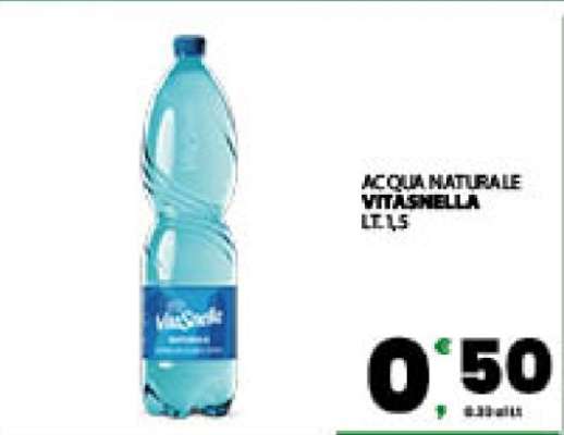 ACQUA NATURALE VITASNELLA