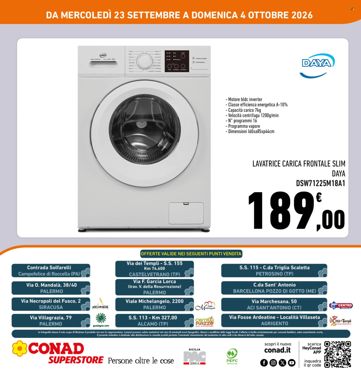Volantino Conad Superstore - 23/9/2026 - 3/10/2026. Pagina 4