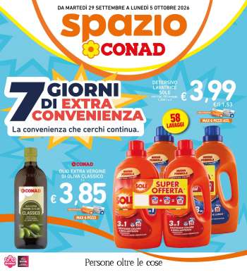 Volantino Conad - 29/9/2026 - 5/10/2026.