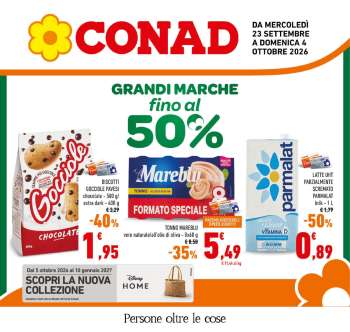 Volantino Conad - 23/9/2026 - 4/10/2026.