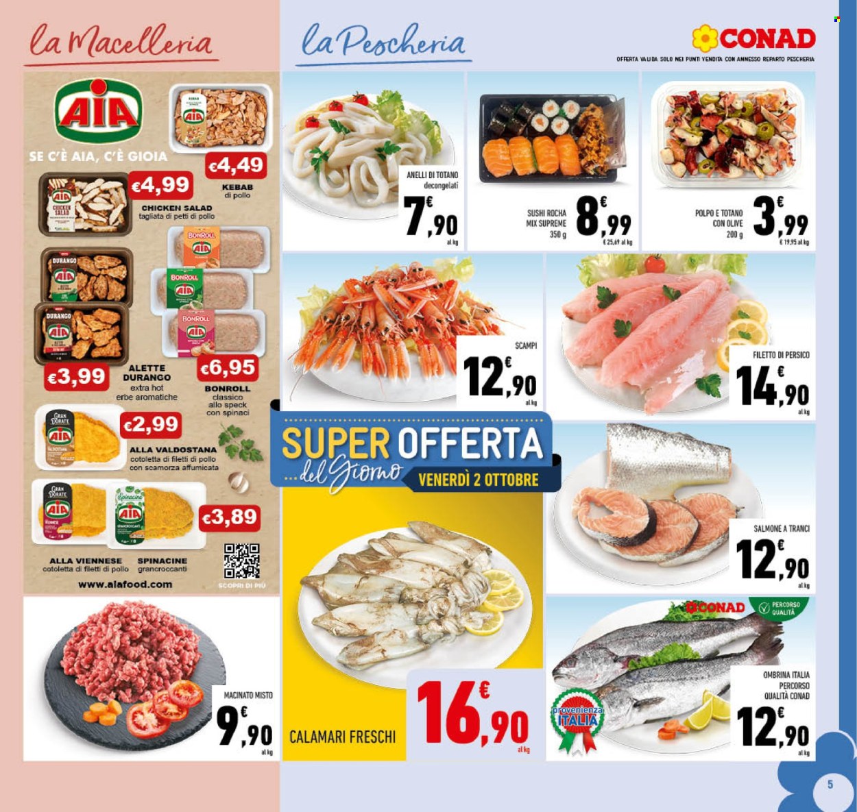 Volantino Conad - 23/9/2026 - 4/10/2026. Pagina 5