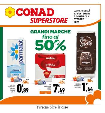 Volantino Conad - 23/9/2026 - 4/10/2026.