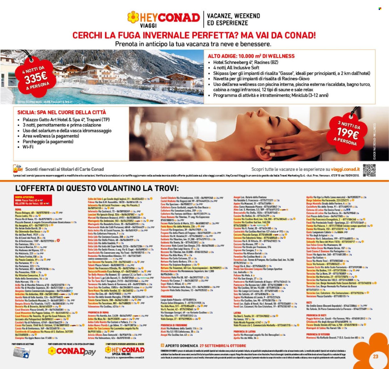 Volantino Conad - 23/9/2026 - 4/10/2026. Pagina 23