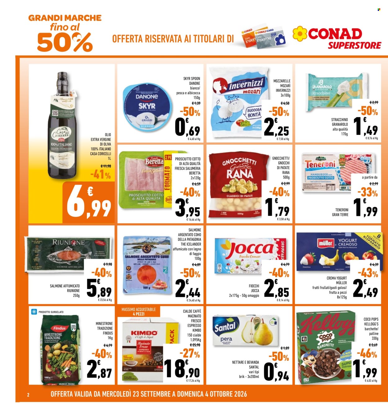 Volantino Conad - 23/9/2026 - 4/10/2026. Pagina 2