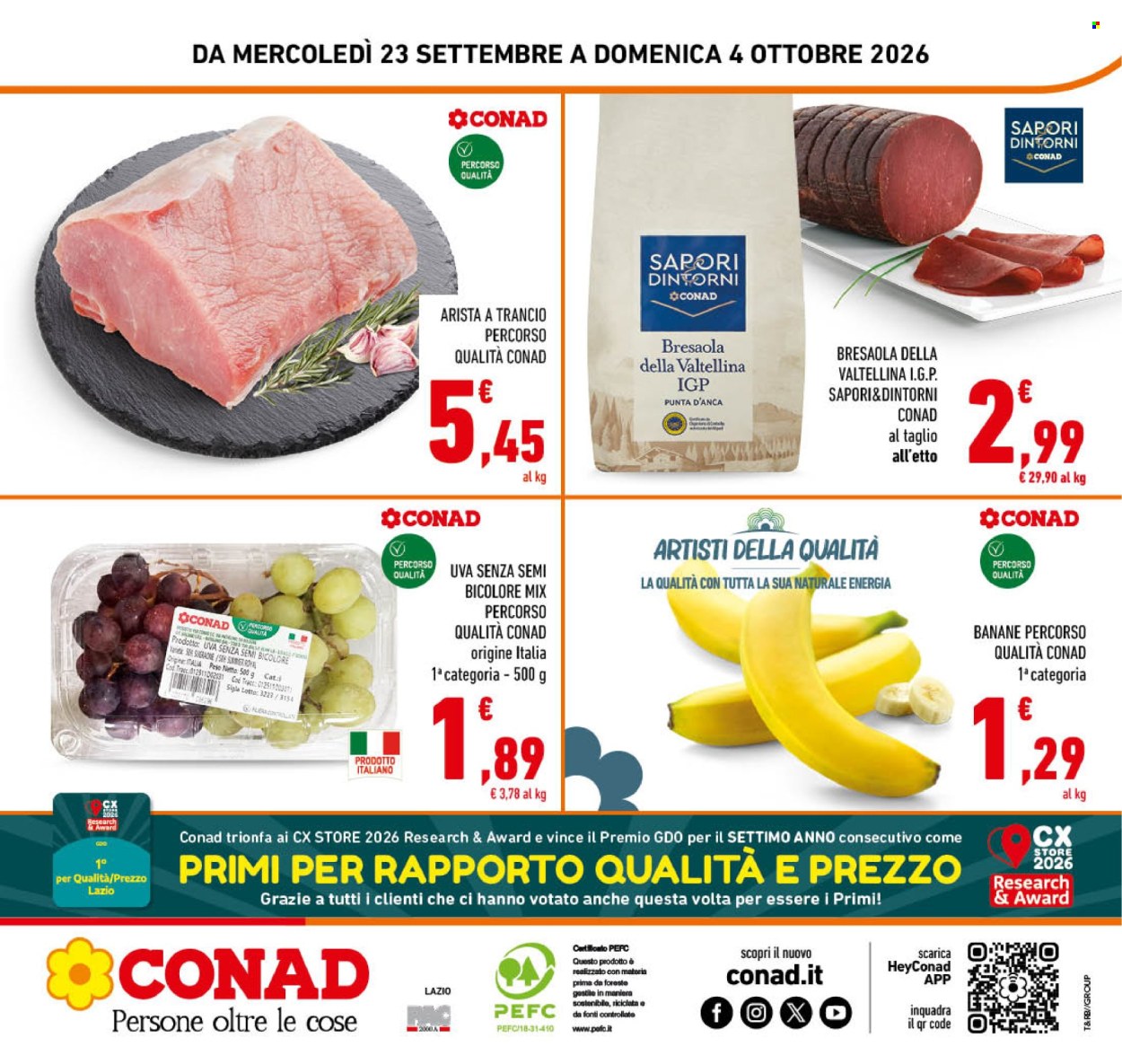 Volantino Conad - 23/9/2026 - 4/10/2026. Pagina 24