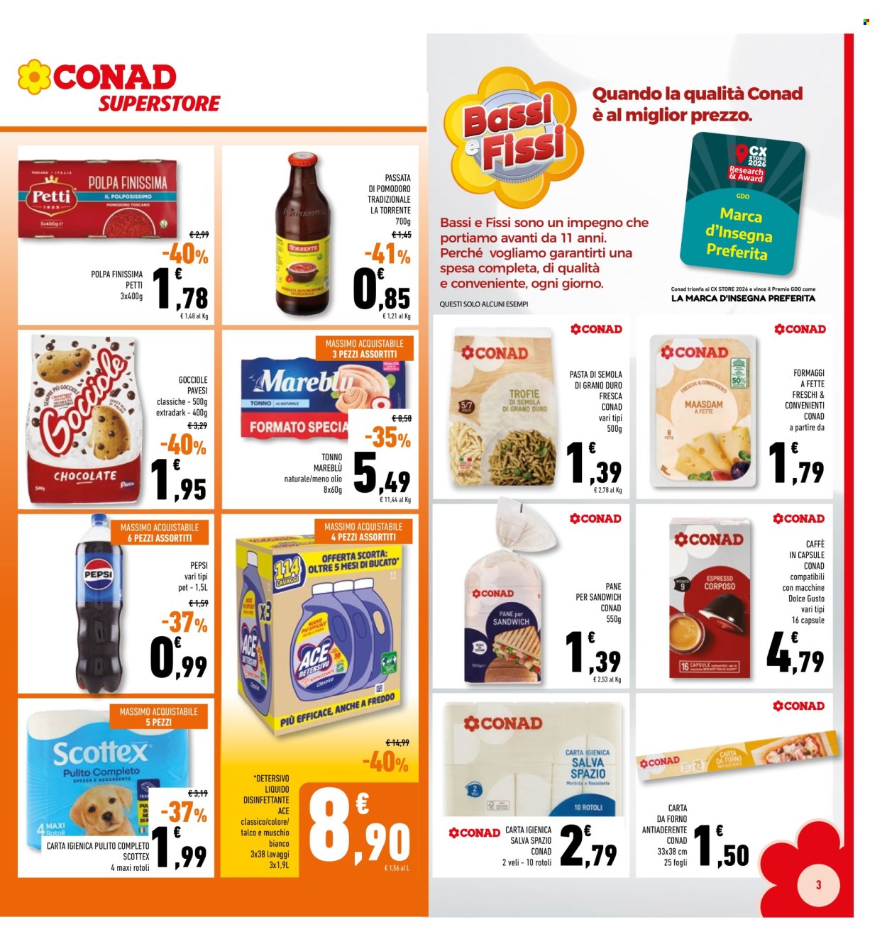 Volantino Conad - 23/9/2026 - 4/10/2026. Pagina 3