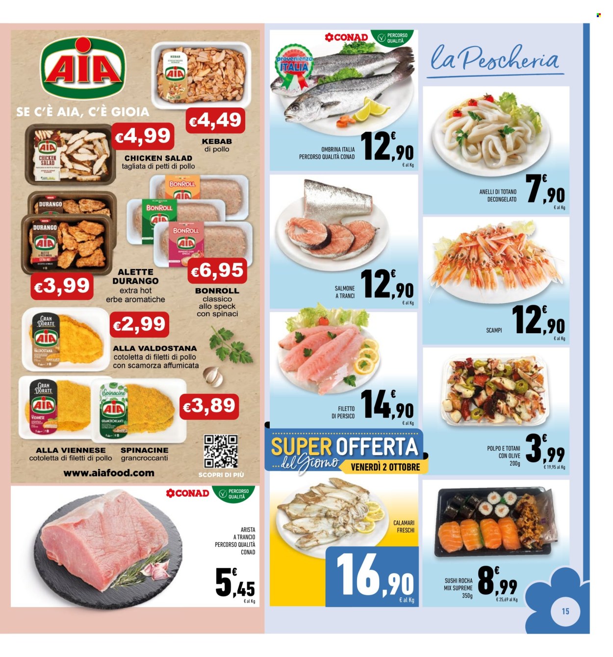 Volantino Conad - 23/9/2026 - 4/10/2026. Pagina 15