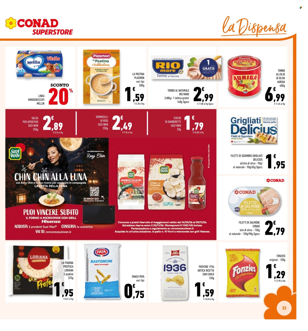 Volantino Conad - 23/9/2026 - 4/10/2026. Pagina 23