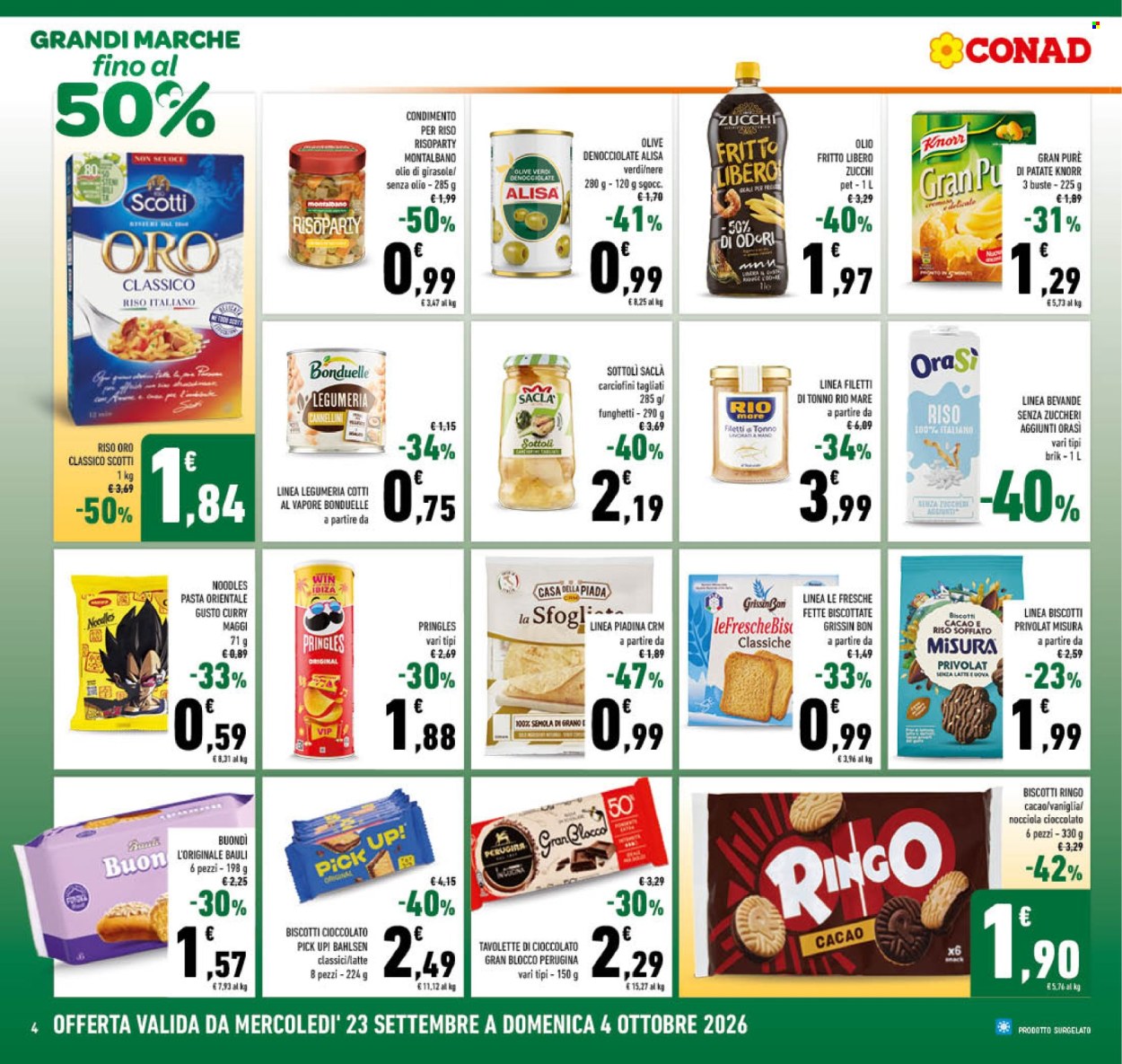 Volantino Conad - 23/9/2026 - 4/10/2026. Pagina 4