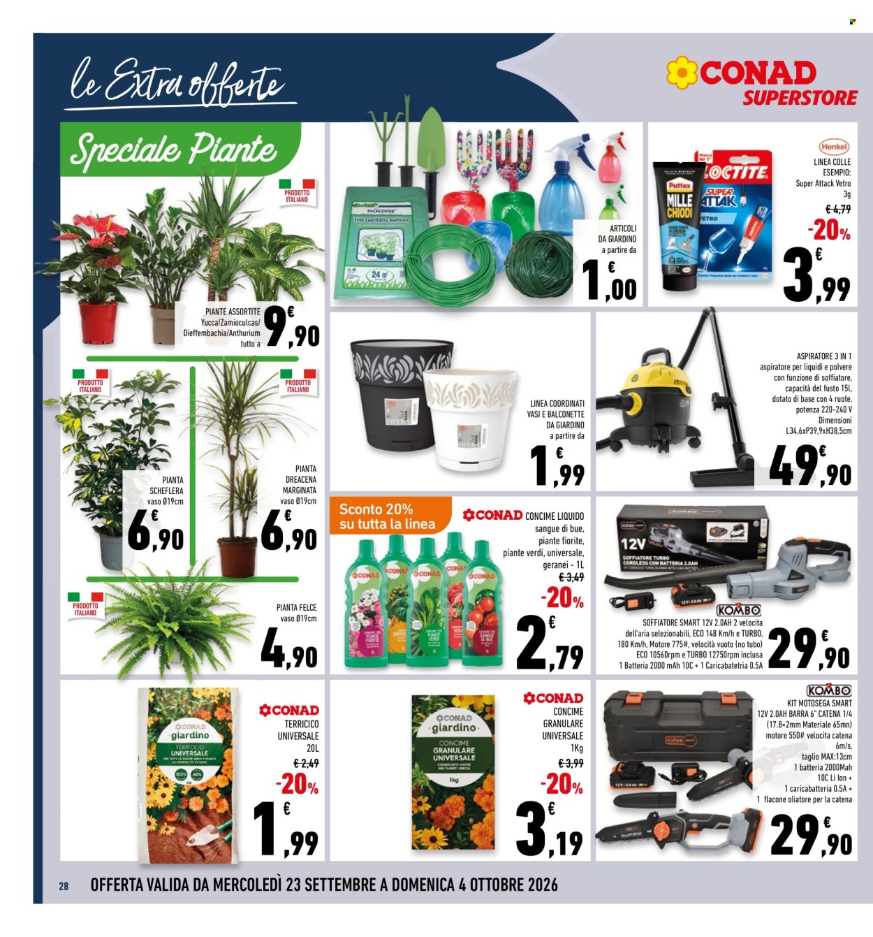 Volantino Conad - 23/9/2026 - 4/10/2026. Pagina 28