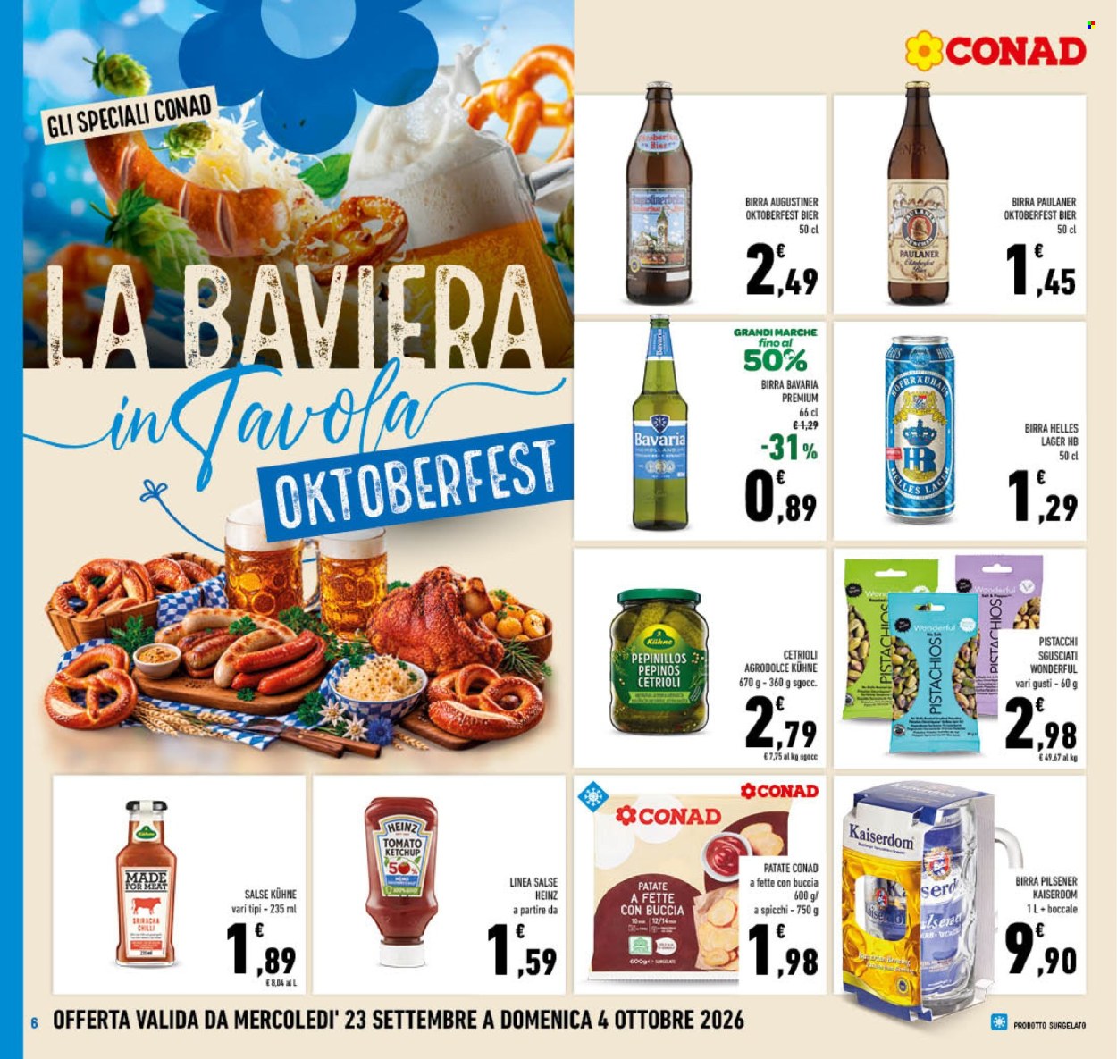 Volantino Conad - 23/9/2026 - 4/10/2026. Pagina 6