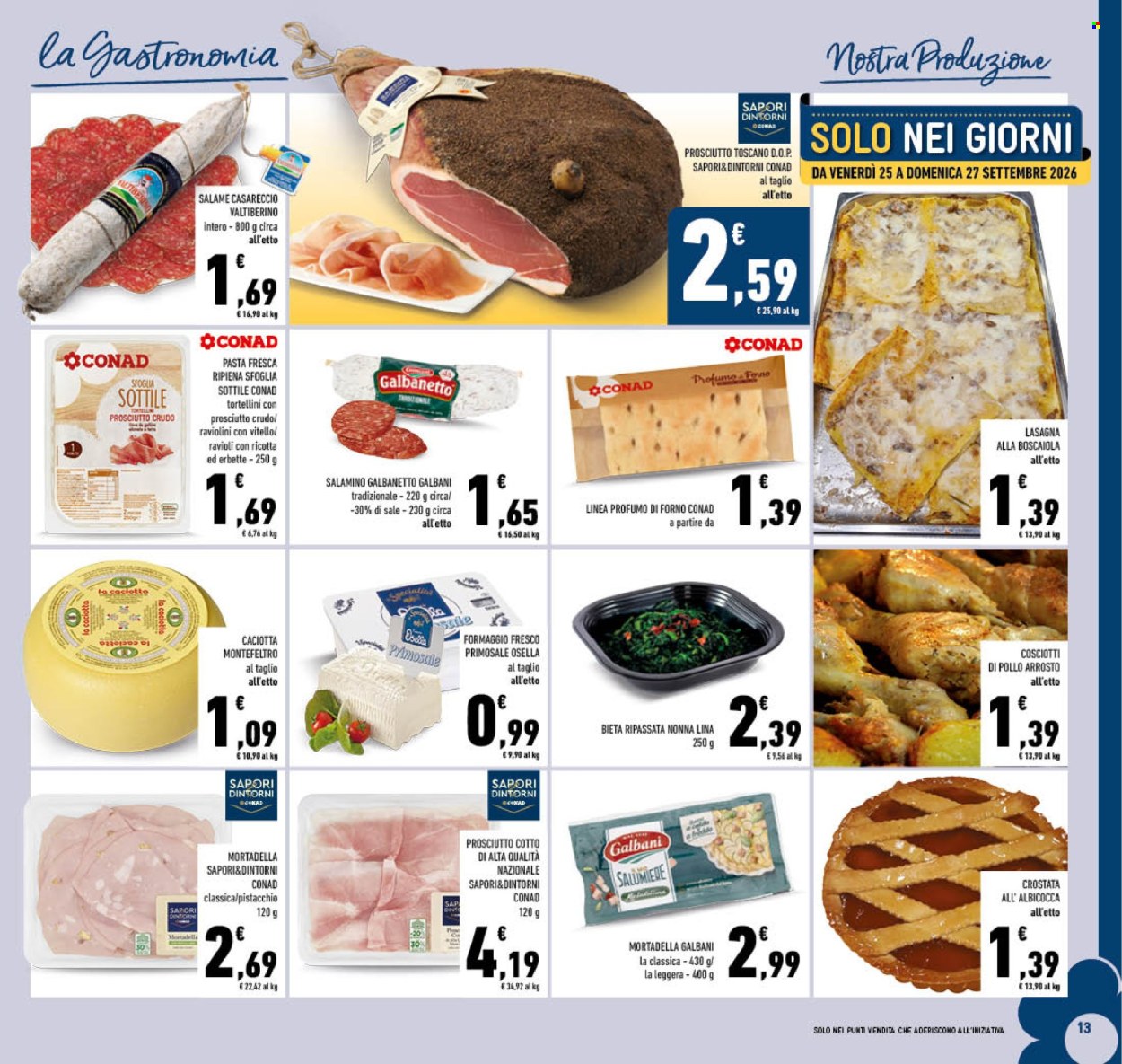 Volantino Conad - 23/9/2026 - 4/10/2026. Pagina 13