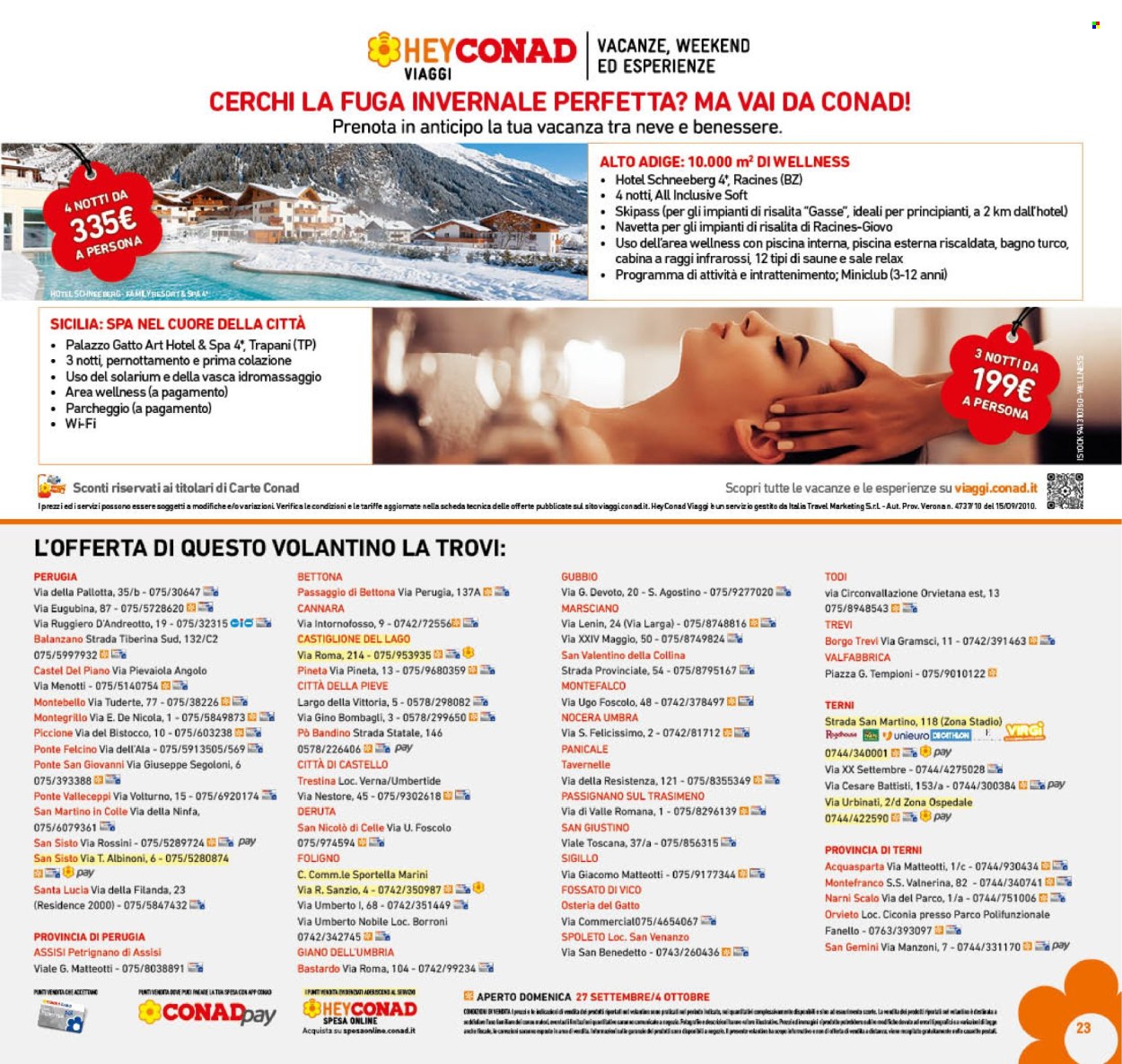 Volantino Conad - 23/9/2026 - 4/10/2026. Pagina 23