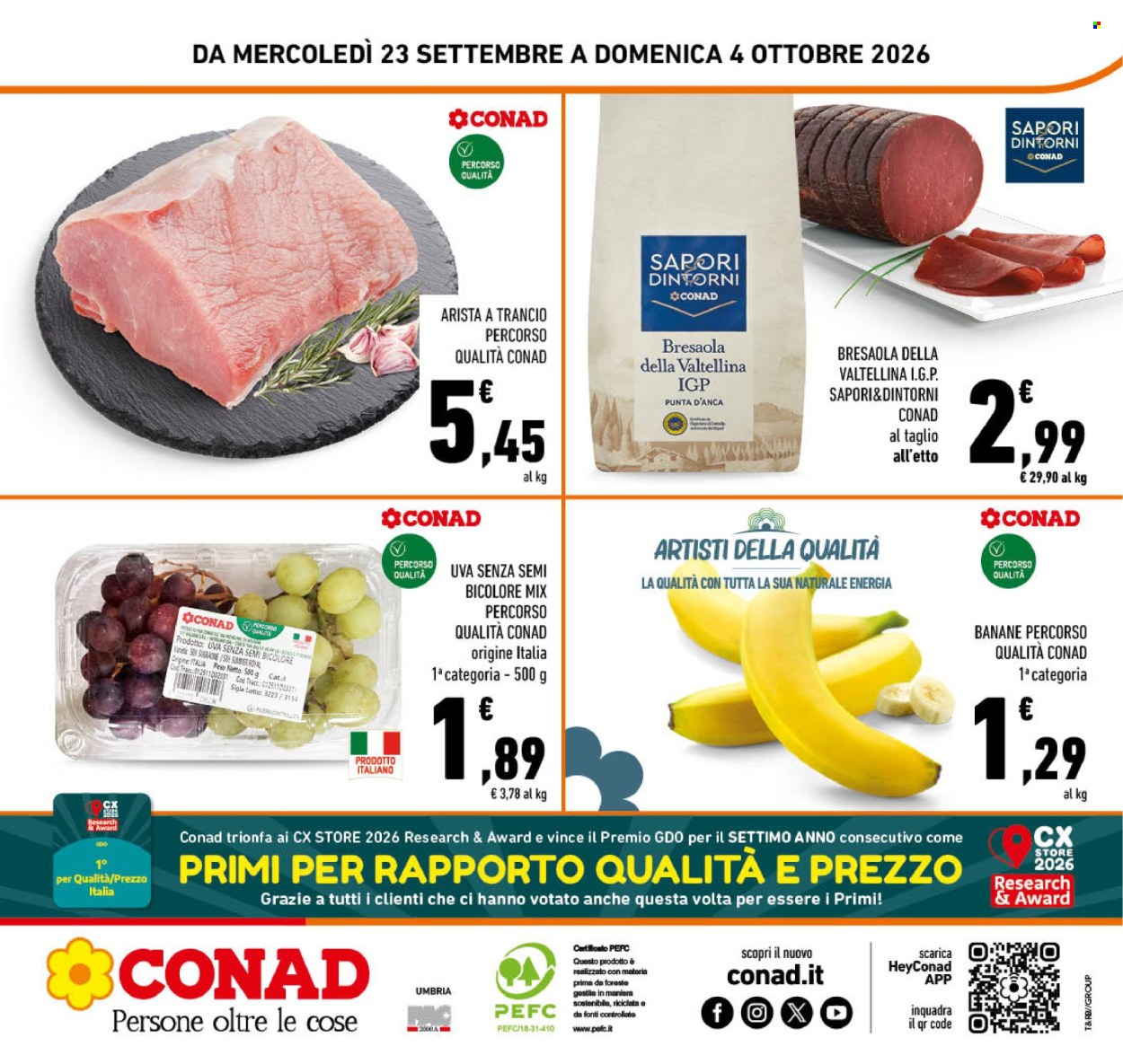 Volantino Conad - 23/9/2026 - 4/10/2026. Pagina 24