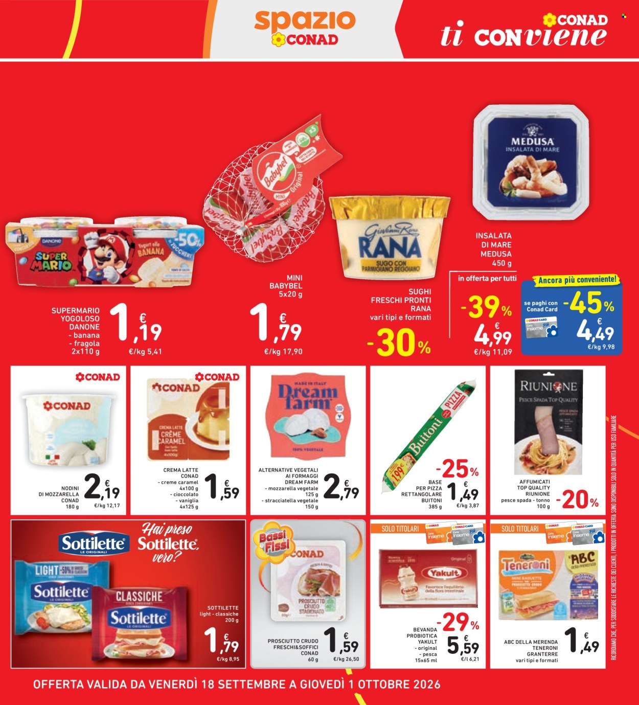 Volantino Spazio Conad - 18/9/2026 - 1/10/2026. Pagina 31