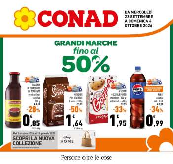 Volantino Conad - 23/9/2026 - 4/10/2026.