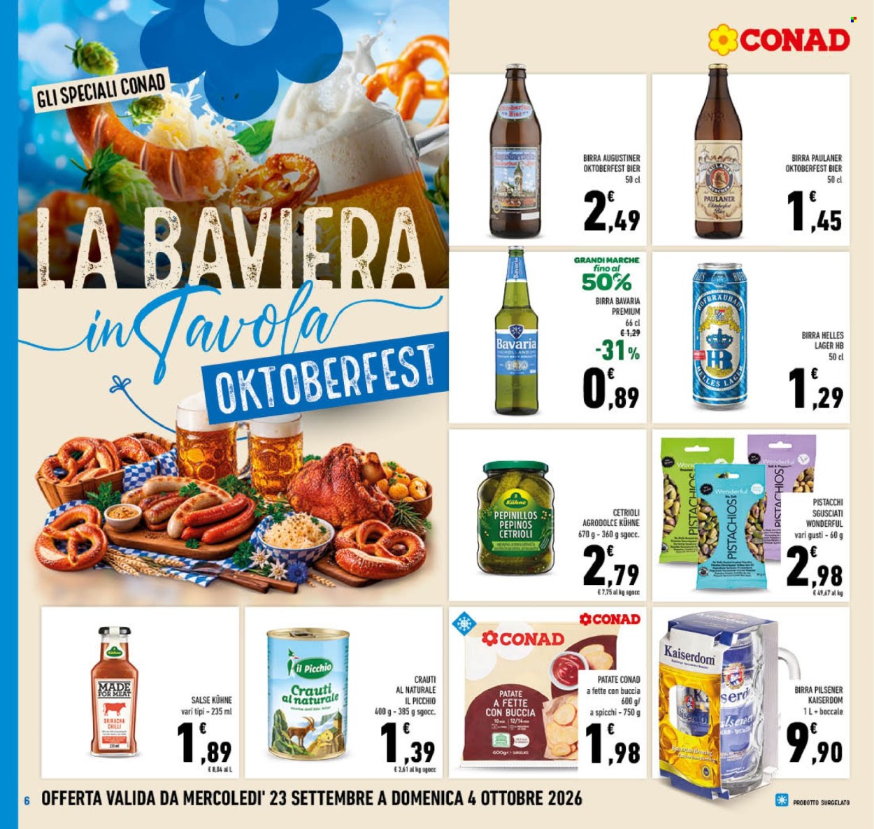 Volantino Conad - 23/9/2026 - 4/10/2026. Pagina 6