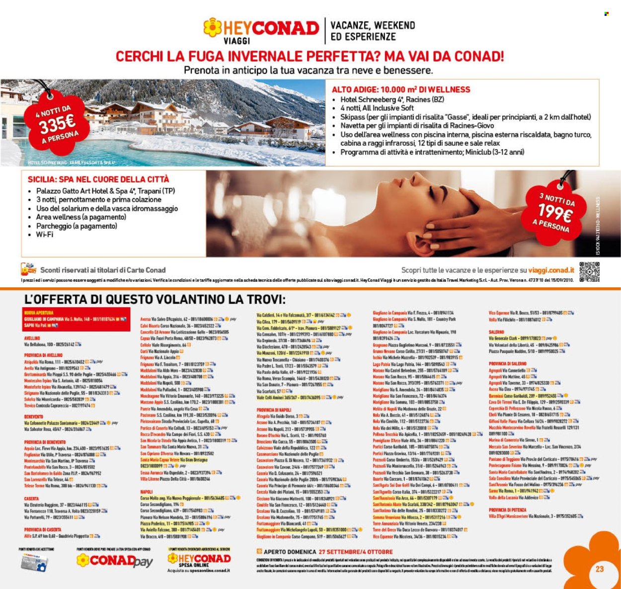 Volantino Conad - 23/9/2026 - 4/10/2026. Pagina 23