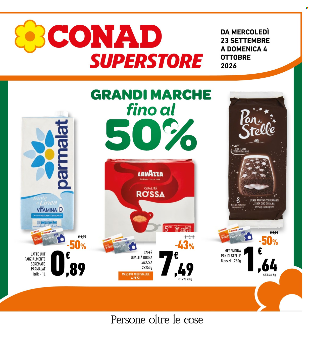Volantino Conad - 23/9/2026 - 4/10/2026. Pagina 1