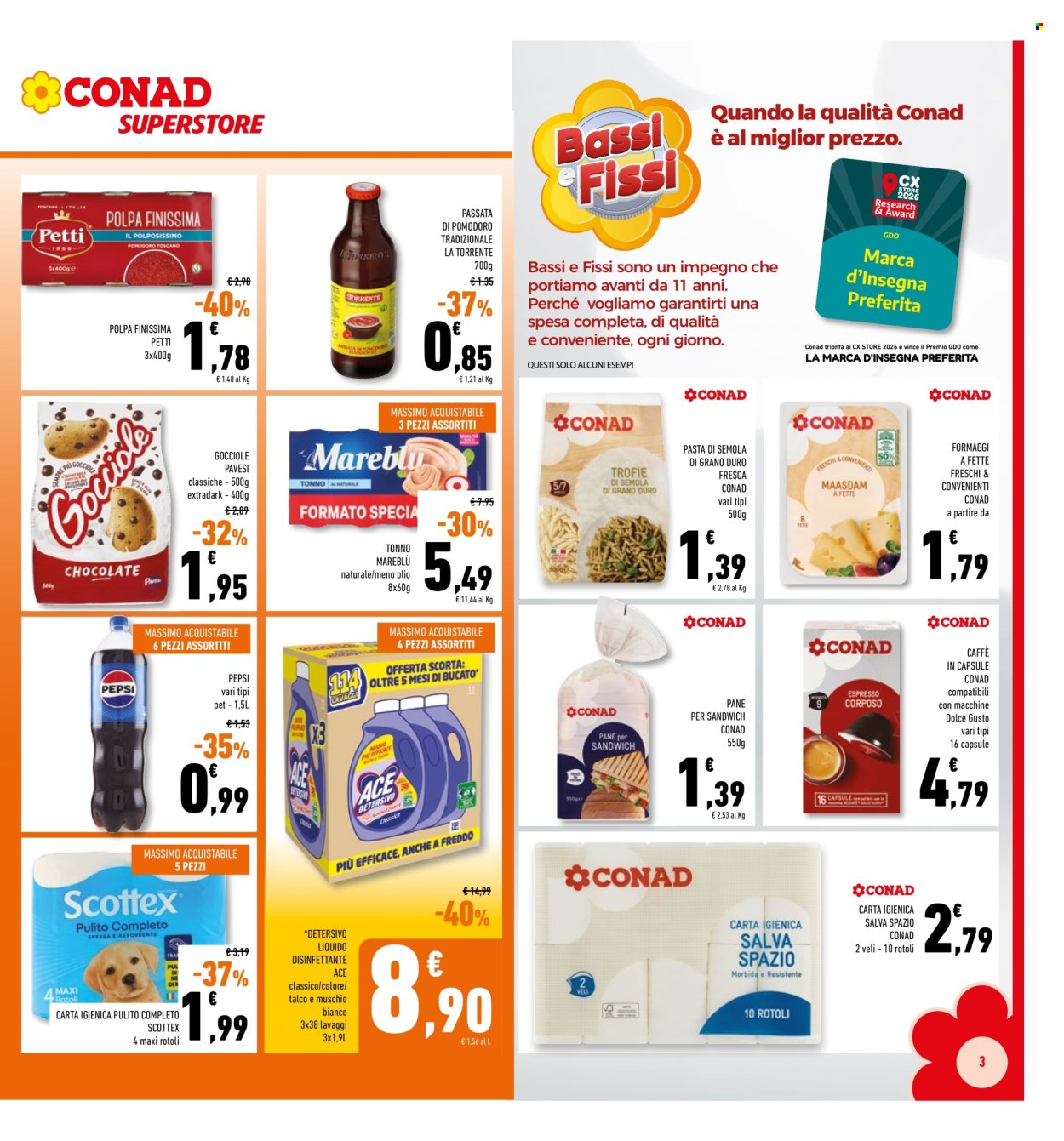 Volantino Conad - 23/9/2026 - 4/10/2026. Pagina 3