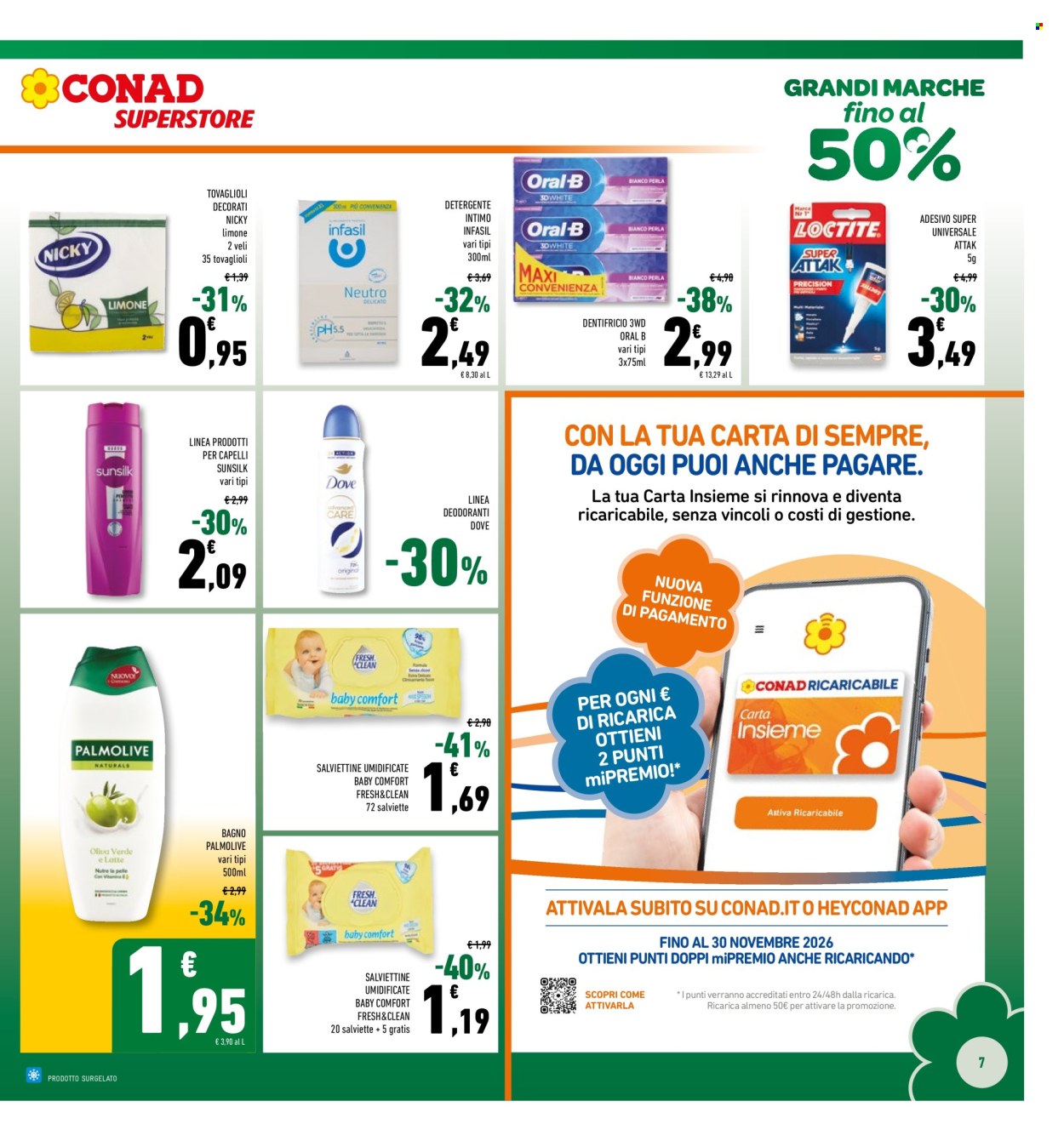 Volantino Conad - 23/9/2026 - 4/10/2026. Pagina 7