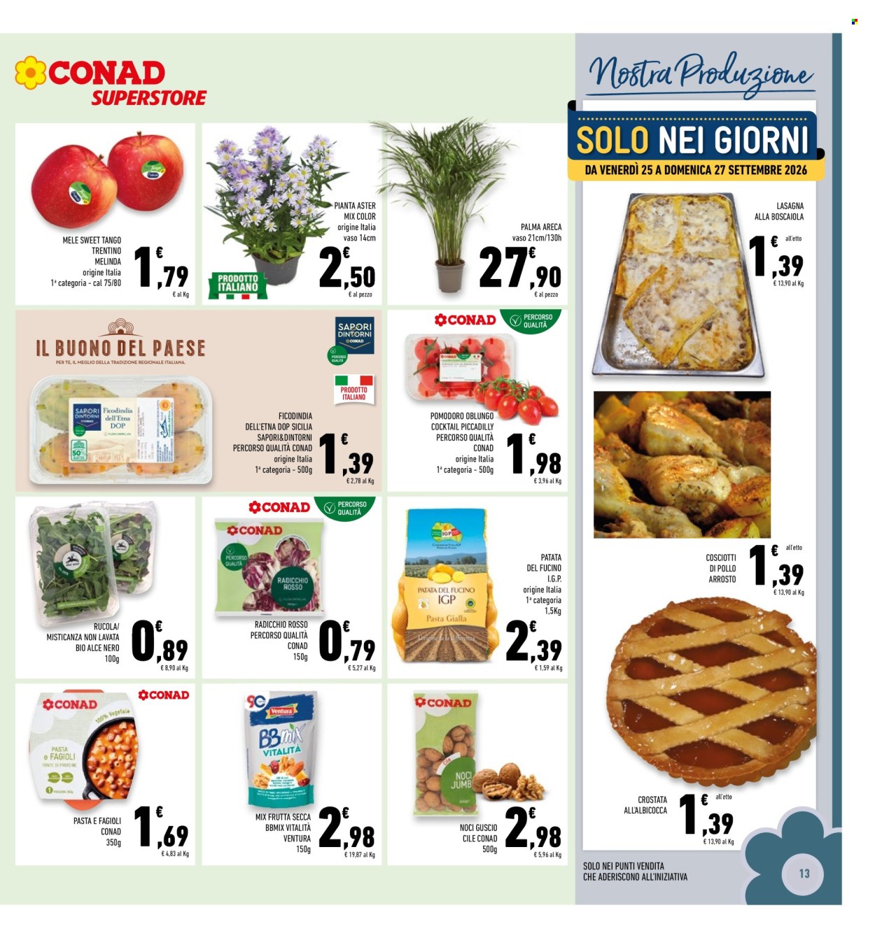 Volantino Conad - 23/9/2026 - 4/10/2026. Pagina 13