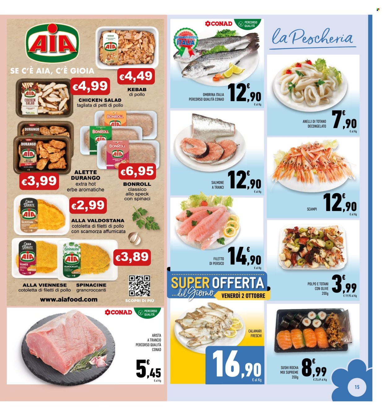 Volantino Conad - 23/9/2026 - 4/10/2026. Pagina 15