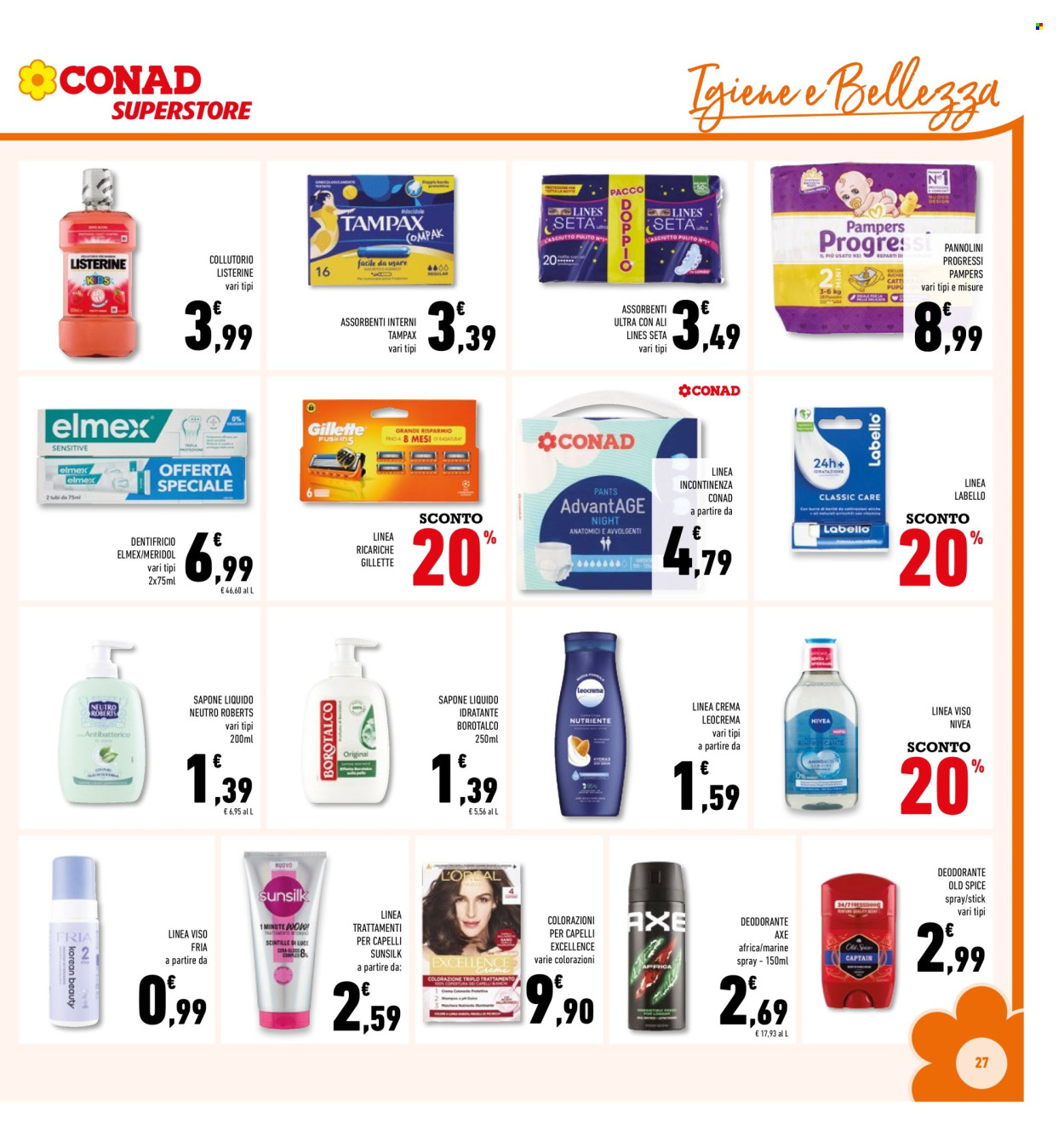 Volantino Conad - 23/9/2026 - 4/10/2026. Pagina 27