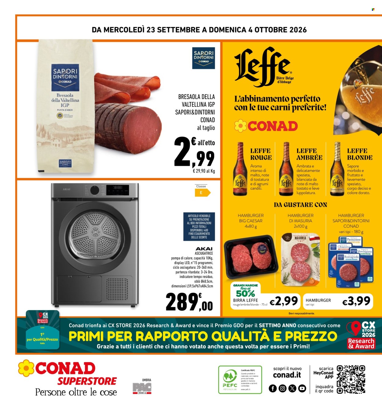 Volantino Conad - 23/9/2026 - 4/10/2026. Pagina 32