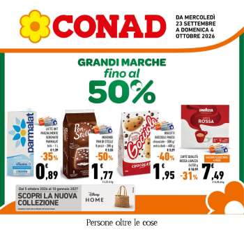 Volantino Conad - 23/9/2026 - 4/10/2026.