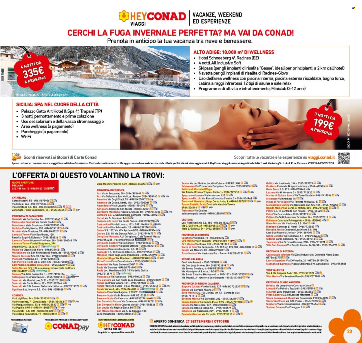 Volantino Conad - 23/9/2026 - 4/10/2026. Pagina 23