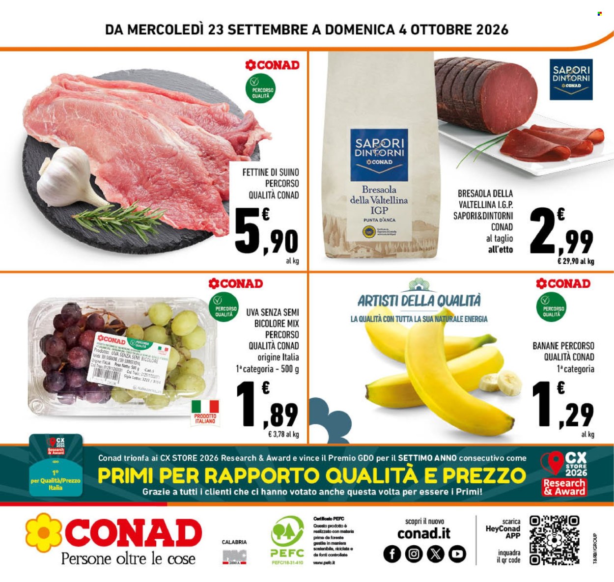 Volantino Conad - 23/9/2026 - 4/10/2026. Pagina 24