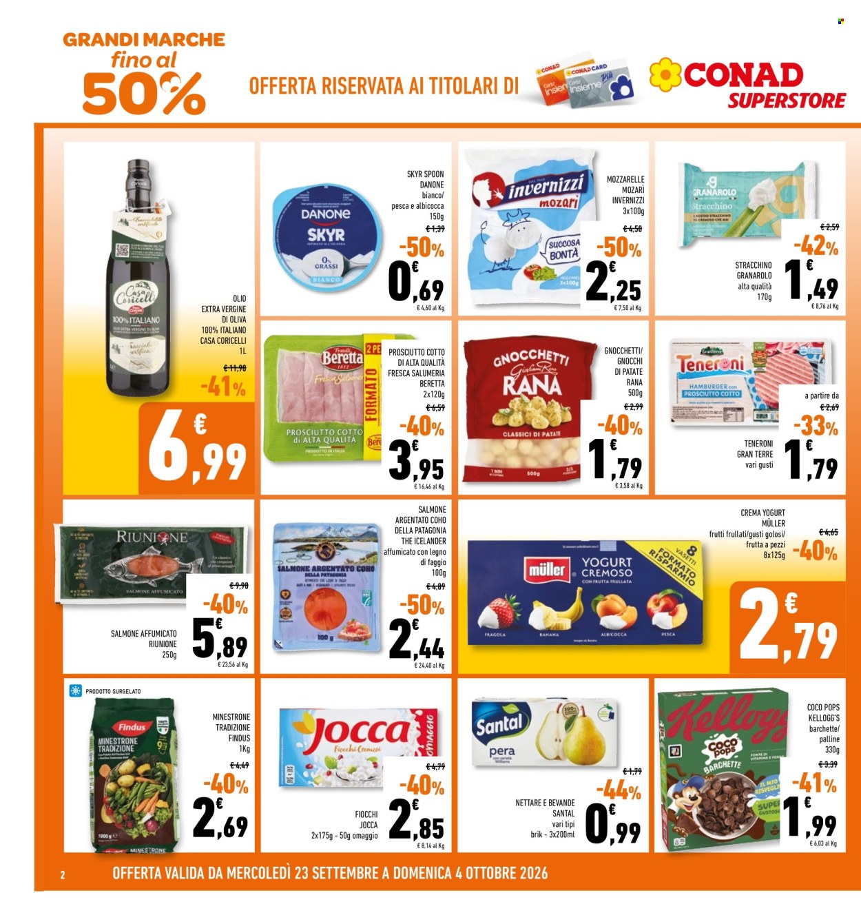 Volantino Conad - 23/9/2026 - 4/10/2026. Pagina 2
