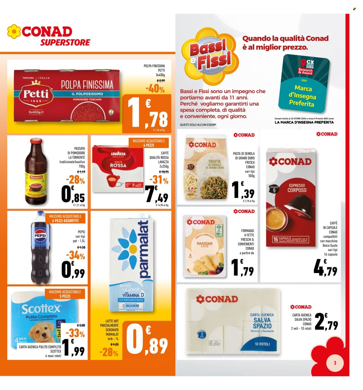 Volantino Conad - 23/9/2026 - 4/10/2026. Pagina 3