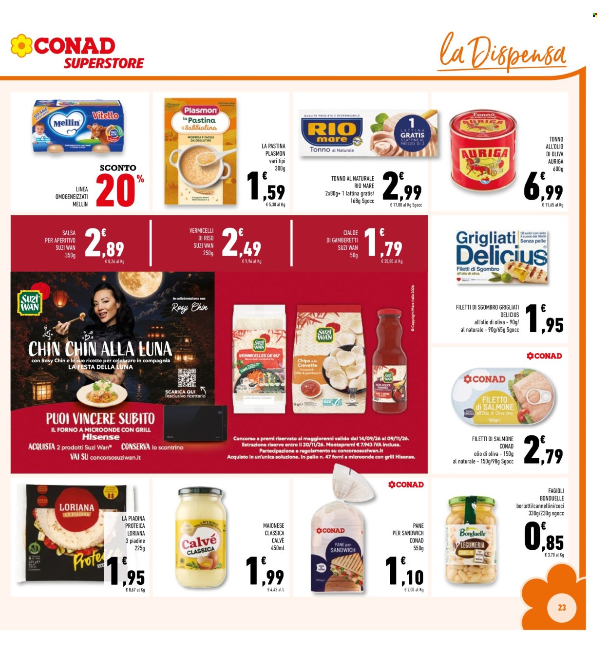 Volantino Conad - 23/9/2026 - 4/10/2026. Pagina 23