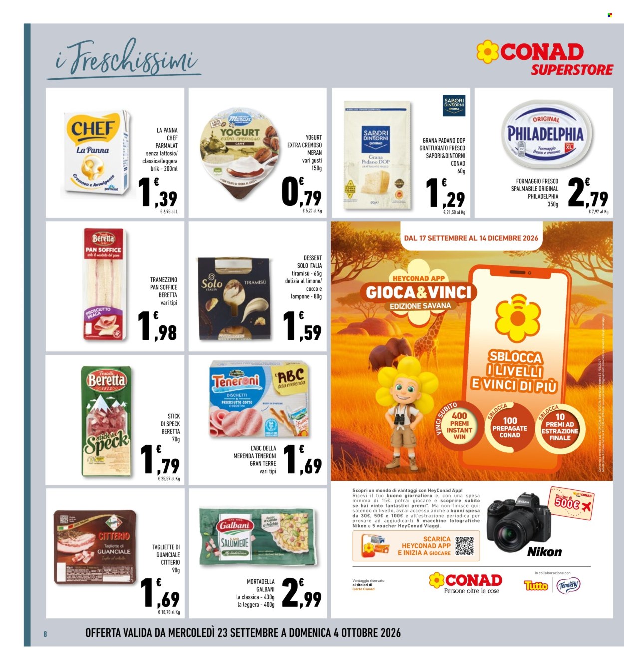 Volantino Conad Superstore - 23/9/2026 - 4/10/2026. Pagina 8