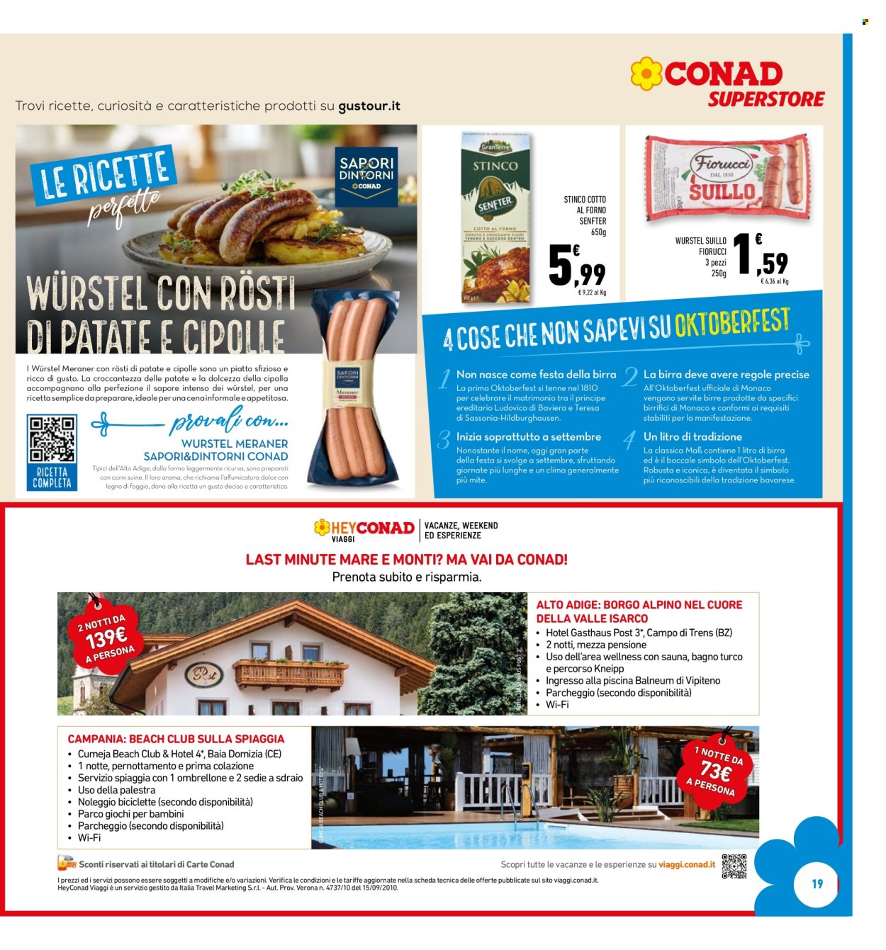 Volantino Conad Superstore - 23/9/2026 - 4/10/2026. Pagina 19