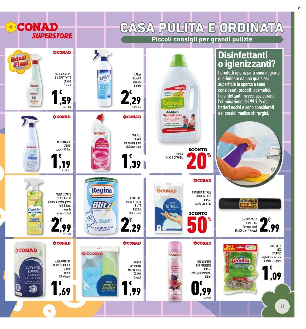 Volantino Conad Superstore - 23/9/2026 - 4/10/2026. Pagina 21