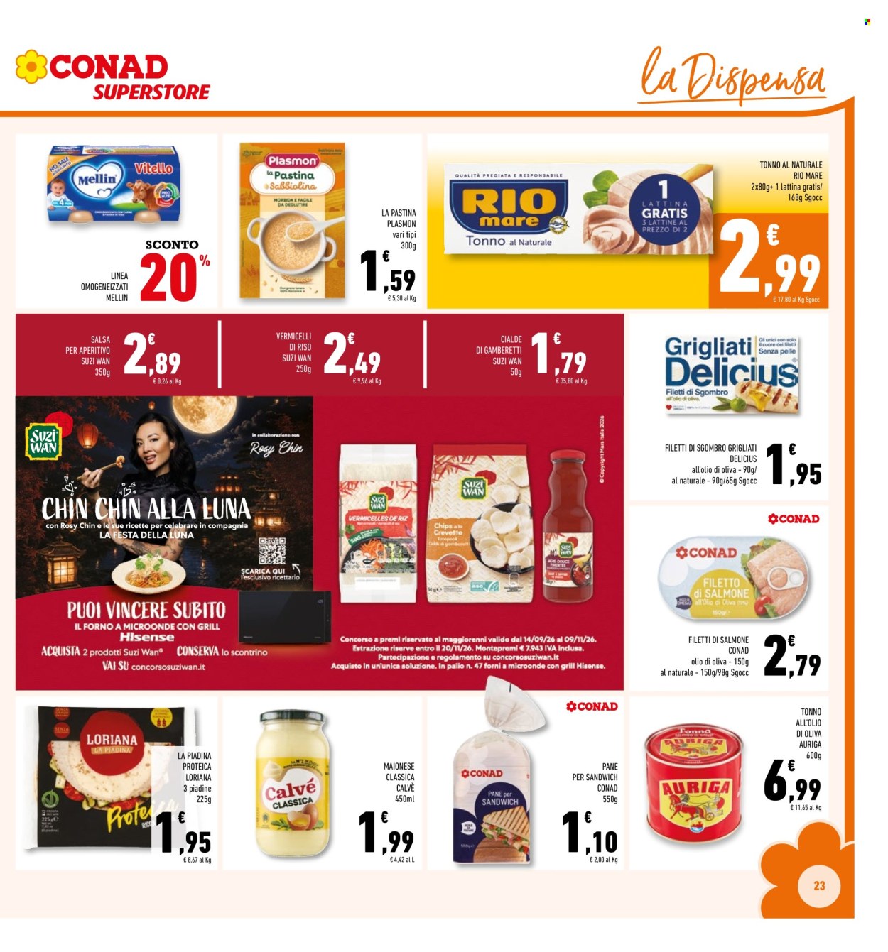 Volantino Conad Superstore - 23/9/2026 - 4/10/2026. Pagina 23